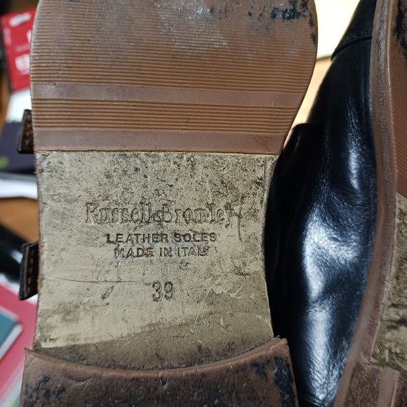 Leather Oxford Vintage shoes, Russel & Bromley size 39 - Picture 5 of 6